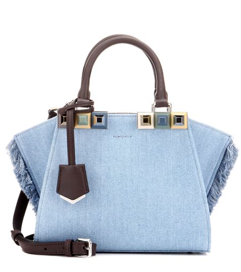 fendi f bag small|Fendi denim bag.